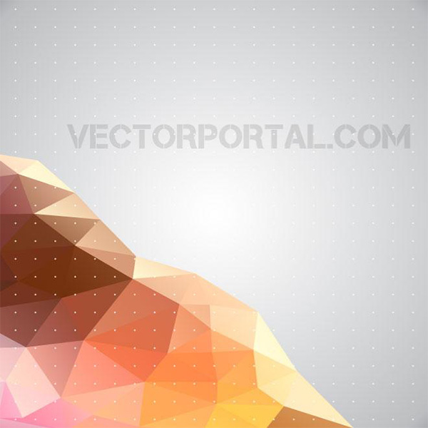 Polygonal Facet Abstract Dotted Background vector polygon grey free download free facets dotted dots diamond background abstract   