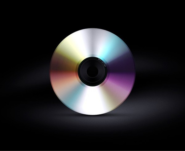 Gleaming Compact Disc Graphic PSD web unique ui elements ui stylish quality psd original new modern interface hi-res HD fresh free download free elements download detailed design creative compact disc clean cd   