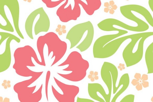 Seamless Aloha Flower Pattern Vector Background web vector unique ui elements stylish seamless quality pattern original new interface illustrator high quality hi-res HD Hawaii graphic fresh free download free flowers floral eps elements download detailed design creative background aloha ai   