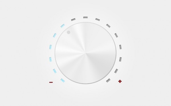 Smooth Clean Web UI Control Knob PSD web unique ui elements ui stylish round quality psd original new modern minimal metal knob interface hi-res HD fresh free download free elements download detailed design creative control knob control clean brushed metal   