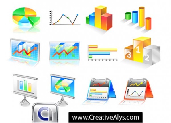 12 Colorful Business Chart Vector Icons Set web vector unique ui elements stylish statistics set quality pie chart original new modern interface illustrator icons high quality hi-res HD graphic graph fresh free download free elements download detailed design creative colorful chart icons set chart icons chart business analytic ai   