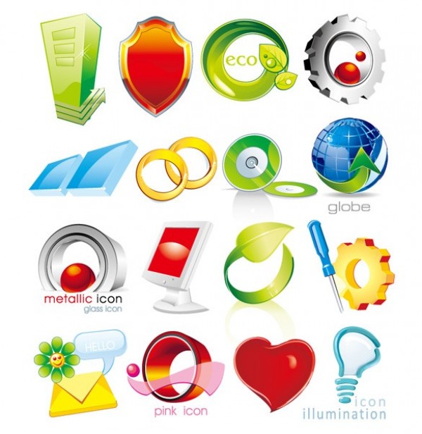 16 Practical Web UI Vector Icons Mix web vector unique ui elements tools stylish shield rings quality original new monitor mail light bulb leaf interface illustrator icons icon high quality hi-res heart HD graphic globe fresh free download free elements eco download detailed design creative   