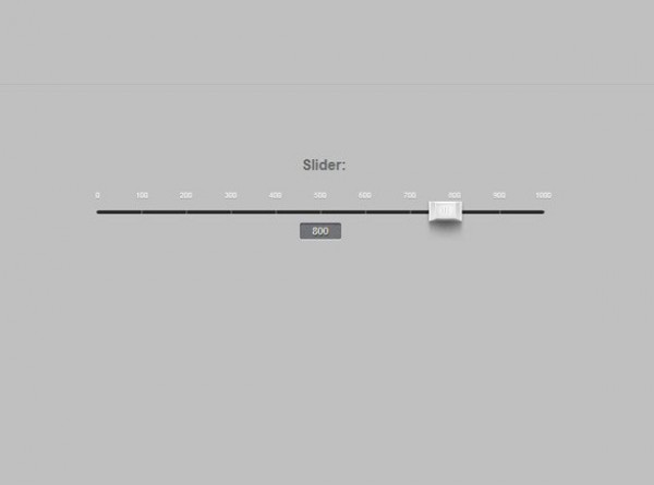 Crisp Clean HTML/CSS Slider Interface web unique ui elements ui stylish status slider quality position original numbers new modern interface html hi-res HD grey fresh free download free elements download detailed design css creative clean   