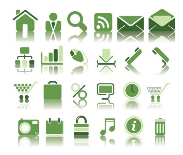 24 Green Vector Web Icons Set web vector useful unique ui stylish set quality original new nature interface illustrator icons high quality hi-res HD green graphic fresh free download free elements eco download detailed design creative bio   