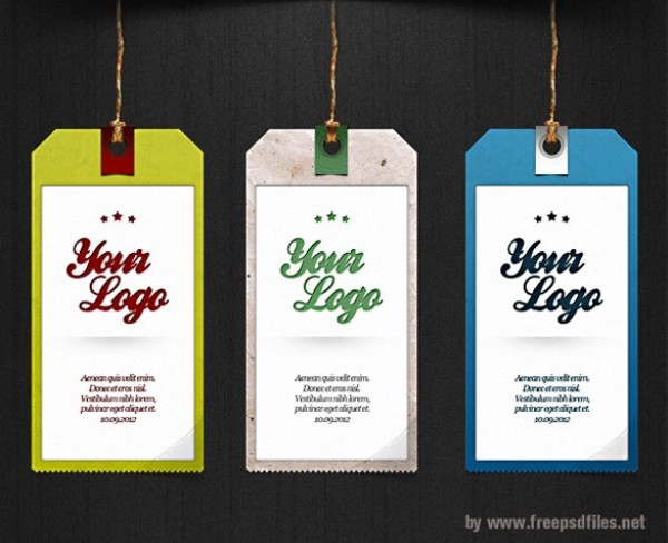 3 Authentic Hanging Labels Set PSD web unique ui elements ui tag stylish string quality psd product tag product label product original new modern label set label interface hi-res HD green fresh free download free elements download detailed design creative clean blue   