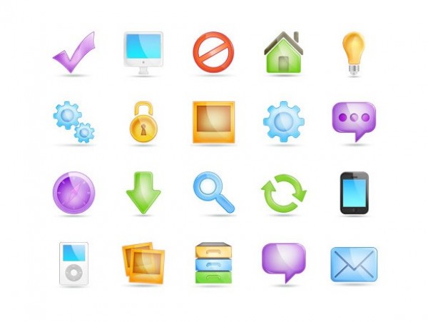 20 Glossy Transparent Web UI Icons PNG web unique ui icons ui elements ui transparent stylish simple quality original new modern interface icons hi-res HD glossy fresh free download free elements download detailed design creative clean   