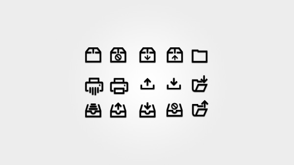 15 Pictograph Glyph Icons Set PSD/CSS web unique ui elements ui stylish simple icons set quality psd pictogram original office icons new modern interface icons hi-res HD glyph fresh free download free elements download detailed design css creative clean business icons   