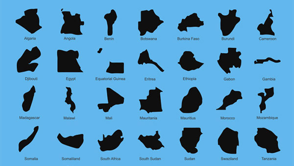 Country Map Shapes Vector Icons Pack world ui elements ui silhouette shapes map icons geography free download free country shapes country countries   