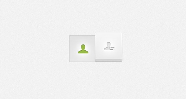 Chunky Login Logout UI Button PSD white web unique ui elements ui stylish set quality psd original on off new modern logout button login button login interface hi-res HD fresh free download free elements download detailed design creative clean chunky button 3d   