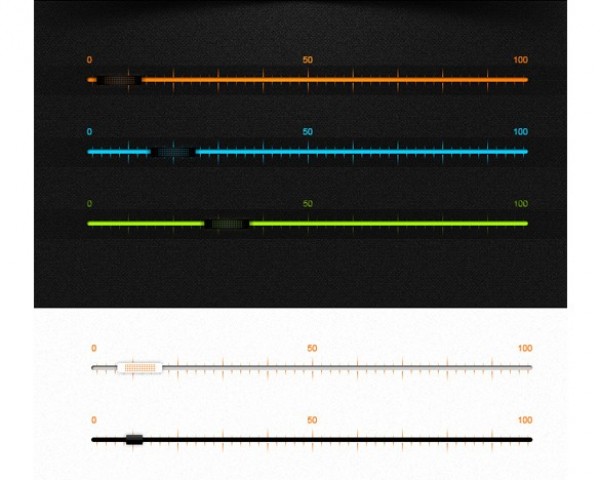 5 Precise Slider Bar with Measurements PSD web unique ui elements ui track bar stylish slider bar slider set scroll bar ruler quality psd original new modern measurements light iPhone slider interface hi-res HD fresh free download free elements download detailed design dark creative clean bar   