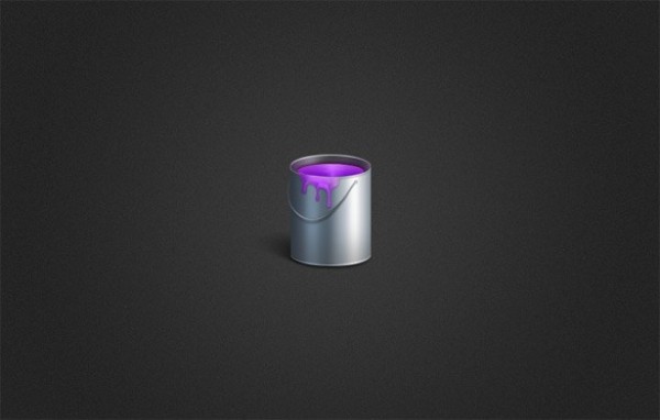 Purple Paint Can Icon PSD web unique ui elements ui stylish quality purple psd paint can paint original new modern metal paint can interface icon hi-res HD fresh free download free elements download detailed design creative clean can   