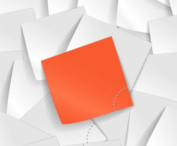 Pile of Blank Sticky Notes Vector Background web vector unique ui elements stylish sticky notes stack of notes quality original orange sticky note orange note note paper new interface illustrator high quality hi-res HD graphic fresh free download free eps elements download detailed design creative blank notes background   