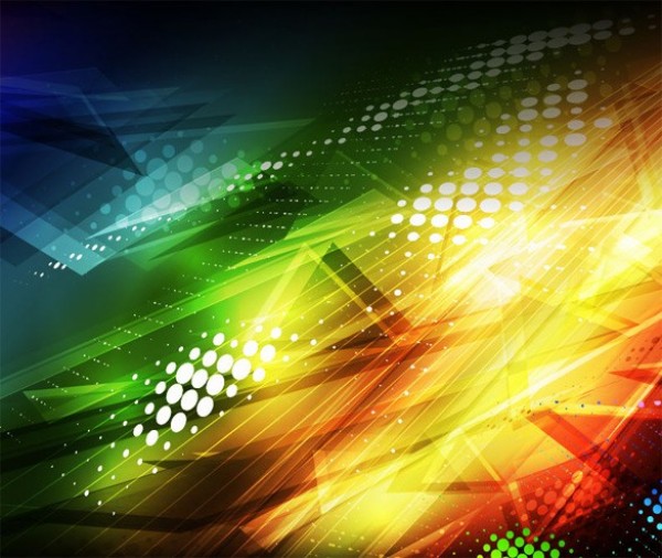 Slashes of Colors Abstract Vector Background yellow web vector unique stylish sharp red quality original jagged illustrator high quality halftone green graphic fresh free download free eps download design creative colors colorful blue background   