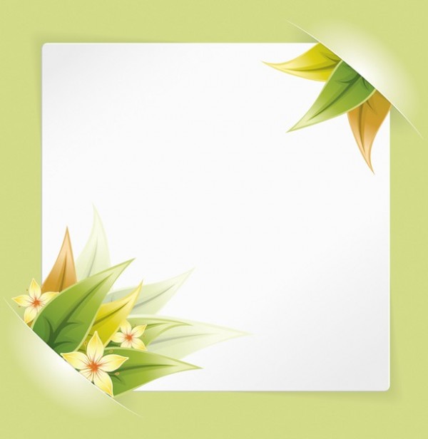 2 Vector Writing Papers with Floral Elements writing paper web vector unlined unique ui elements stylish sheets set quality paper original notes new lined jpg interface illustrator high quality hi-res HD graphic fresh free download free flowers floral eps elements download detailed design creative card   