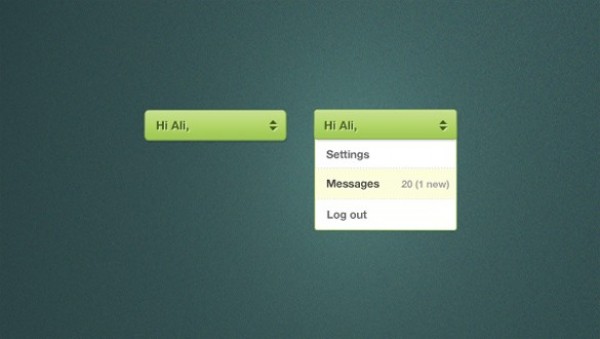 Simple Tiny Dropdown Menu PSD web unique ui elements ui stylish quality psd original new modern minimal menu interface hi-res HD green fresh free download free elements dropdown menu dropdown button dropdown download detailed design creative clean button   