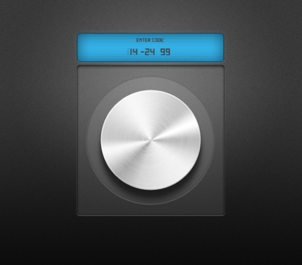 Password Twiddle Dial Interface PSD web unique ui elements ui twiddle dial touch screen app stylish round quality psd password original new modern metal dial knob interface hi-res HD fresh free download free elements download dial detailed design creative clean   