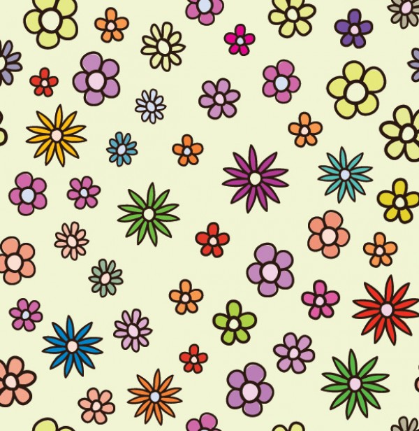 Small Floral Pattern Vector Background web vectors vector graphic vector unique ultimate tiny small floral quality photoshop pattern pack original new modern illustrator illustration high quality fresh free vectors free download free flowers floral download design creative background ai   