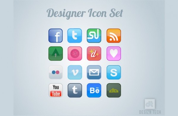 16 Designer Social Media Icons Set web unique ui elements ui stylish social media icons social simple set quality png original new networking modern interface icons hi-res HD fresh free download free elements download detailed design creative clean bookmarking   