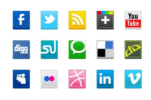 15 Quality Social Media Icons Vector Set web vector unique ui elements svg stylish social set quality png pdf pack original new networking media interface illustrator icons icon high quality hi-res HD graphic fresh free download free eps elements download detailed design creative bookmarking   