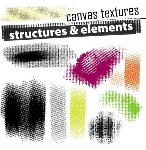 Canvas Texture Brush Elements web vector unique texture stylish quality painted canvas effect painted canvas original illustrator high quality graphic fresh free download free effect download design creative canvas brush effect canvas brush   
