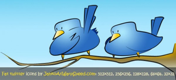 Funny Fat Twitter Birds Icon Set web vectors vector graphic vector unique ultimate twitter icon twitter bird twitter quality photoshop pack original new modern illustrator illustration icon high quality fresh free vectors free download free download design creative ai   