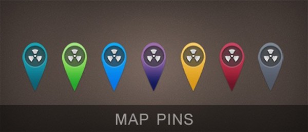 7 Detailed Colorful Map Pins PSD web unique ui elements ui stylish simple quality pins original new modern map pins interface hi-res HD fresh free download free elements download detailed design creative colorful clean   