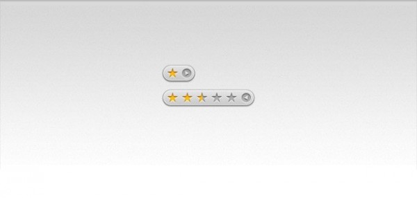 Sweet Star Rating Icons with Arrows PSD yellow web unique ui elements ui stylish stars star rating set review quality psd original new modern interface hi-res HD grey fresh free download free elements download detailed design creative clean arrows   