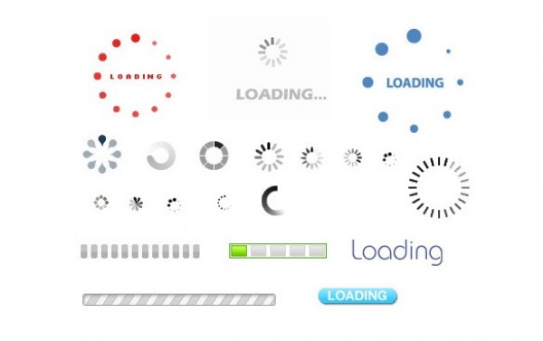 51 Web Loading Animated GIF Icons Pack web unique ui elements ui stylish simple set quality pack original new modern loading icons loading interface icons hi-res HD GIF fresh free download free elements download detailed design creative clean animated loading icons animated   