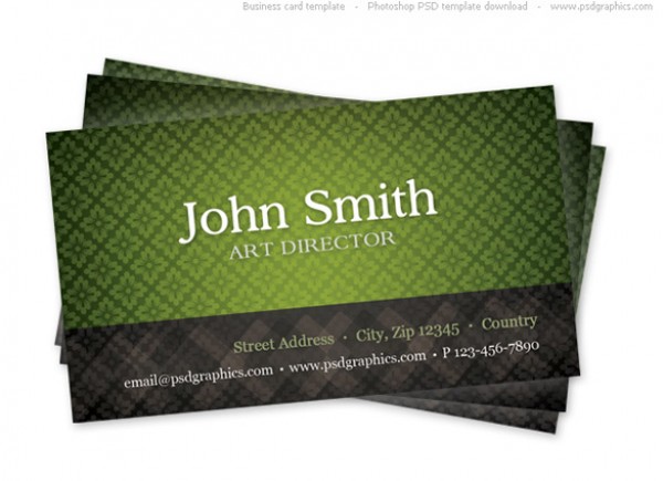 Green Texture Business Card Template web vectors vector graphic vector unique ultimate texture retro quality photoshop pattern pack original new modern illustrator illustration high quality green fresh free vectors free download free download design creative card business card business ai   