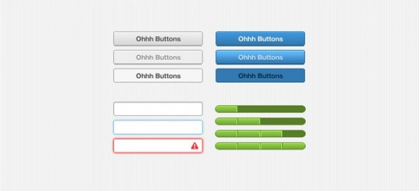 Clean Web UI Button Elements Set PSD web unique ui elements ui stylish simple set quality psd pressed original new modern interface hover hi-res HD grey fresh free download free elements download detailed design creative clean buttons blue alert button active   