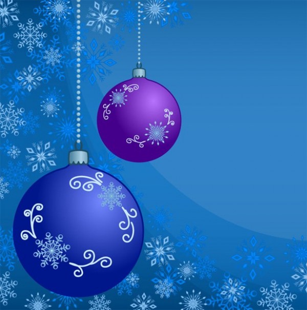 Painted Christmas Balls Abstract Background winter web vector unique ui elements stylish snowflakes snow quality ornaments original new interface illustrator high quality hi-res HD graphic fresh free download free eps elements download detailed design creative christmas blue christmas blue balls background   