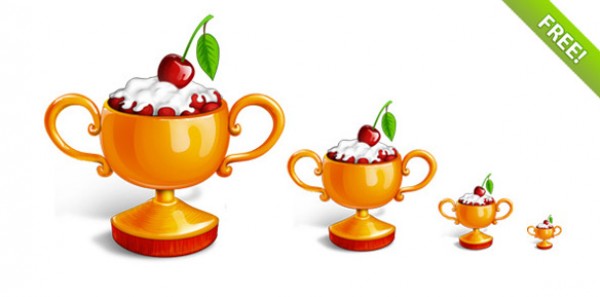 Winner Cup Icon Set winning cup winning win vectors vector graphic vector unique trophy quality photoshop pack original modern illustrator illustration icon high quality fruit fresh free vectors free download free download cup creative cream cherry ai   