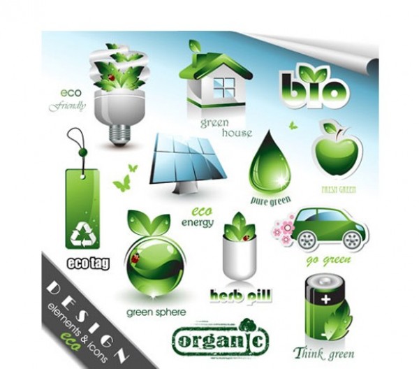 12 Eco Organic Green Vector Elements web water drop vector unique ui elements tag stylish stickers solar panel set quality planet original organic new nature light bulb label interface illustrator icons home high quality hi-res HD green elements green graphic fresh free download free elements eco friendly eco earth download detailed design creative car battery   
