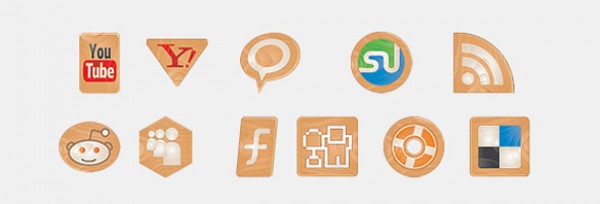 11 Wood Social Media Icons Set PNG wooden wood web vectors vector graphic vector unique ultimate social media social quality photoshop pack original new modern media illustrator illustration icons high quality fresh free vectors free download free download design creative ai   