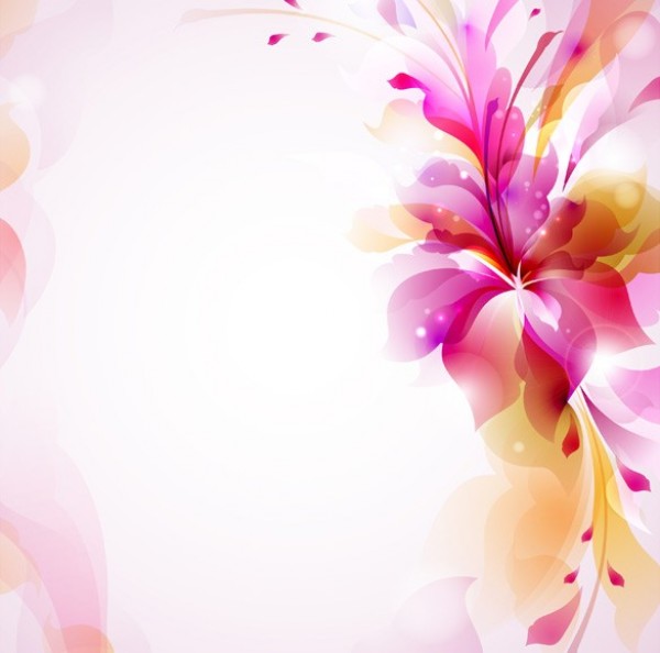 Beautiful Flower Halation Vector Background web vector unique ui elements ui transparent stylish quality pink original new modern interface hi-res HD halation glowing fresh free download free flower floral eps elements download detailed design creative clean background ai   