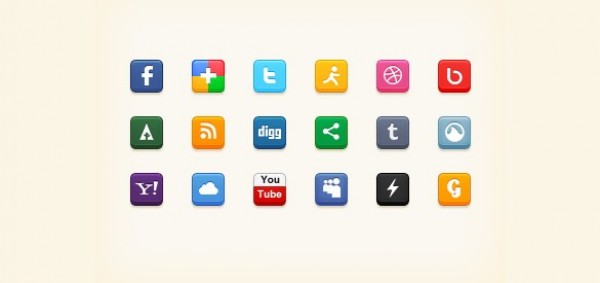 18 Amazing Social Media Icons Set PNG web unique ui elements ui stylish social media social icons simple set quality original new networking modern interface icons hi-res HD fresh free download free elements download detailed design creative clean bookmarking 32px   
