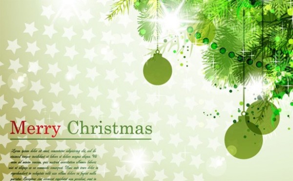 Green Christmas Tree Starry Vector Background web vector unique stylish starry quality ornaments original illustrator high quality graphic fresh free download free download design creative christmas tree christmas background   