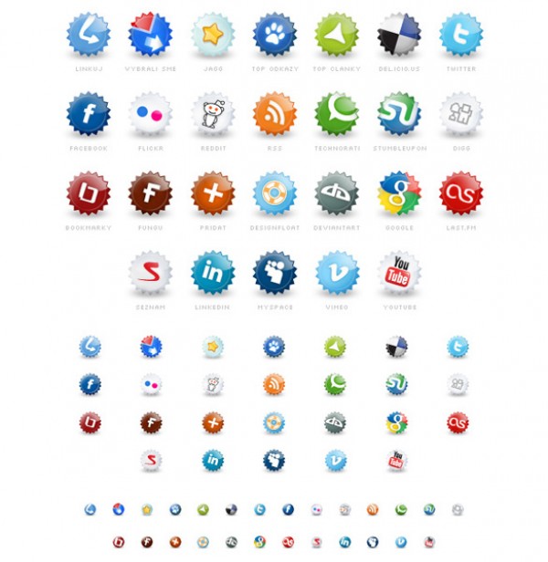 26 Glossy Bottle Cap Style Social Icons web vectors vector graphic vector unique ultimate ui elements twitter stylish social media social icons simple rss round reddit quality psd png photoshop pack original new modern jpg interface illustrator illustration icons ico icns high quality high detail hi-res HD glossy GIF fresh free vectors free download free facebook elements download detailed design creative clean bottle cap ai   