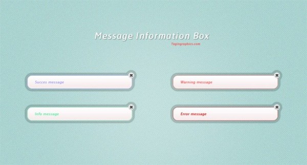 Subtle Message Information Box Set PSD web unique ui elements ui stylish set quality psd original notification new modern message interface information hi-res HD fresh free download free elements download detailed design creative clean boxes box alert   