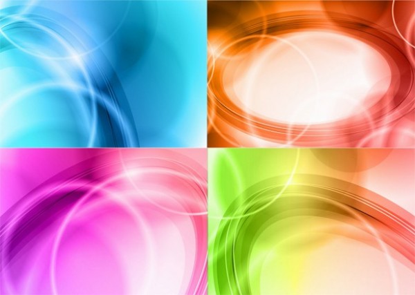 4 Circle Color Wheel Abstract Vector Backgrounds wheel web vector unique ui elements stylish soft set quality original new interface illustrator high quality hi-res HD graphic fresh free download free eps elements download detailed design creative colors circles blurred blur blue background abstract   