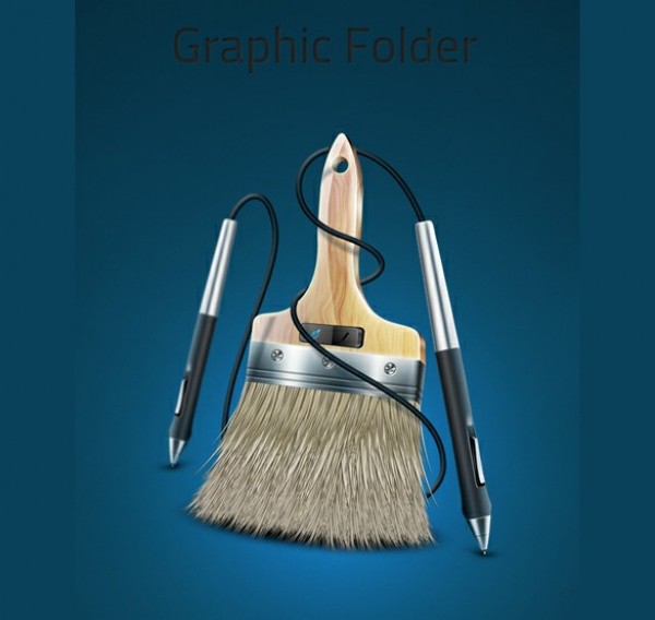 Amazing Graphic Folder Pen & Paint Icon PNG web unique ui elements ui stylish quality png pens paintbrush original new modern interface icon ico icns hi-res HD graphics icon graphic folder icon fresh free download free elements download detailed designer icon design creative clean art icon art   