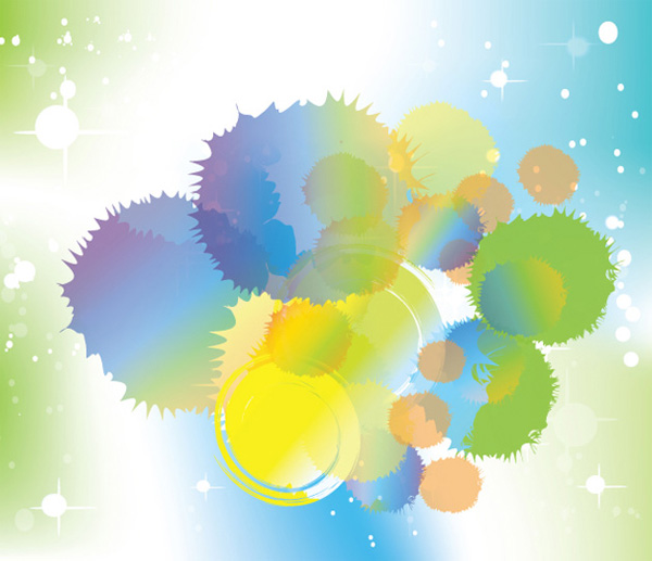 Colorful Paint Splatters Background yellow web watercolor vector unique ui elements stylish splatter splat splash quality paint original new interface illustrator high quality hi-res HD green graphic fresh free download free elements download detailed design creative colorful blue background ai abstract   