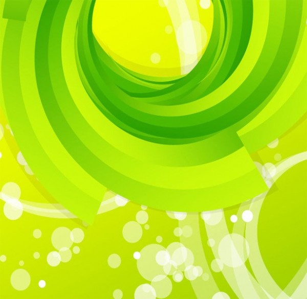 Bold Green Circular Abstract Vector Background web vivid vector unique stylish quality original illustrator high quality green graphic fresh free download free eps download design creative circular circles background abstract   