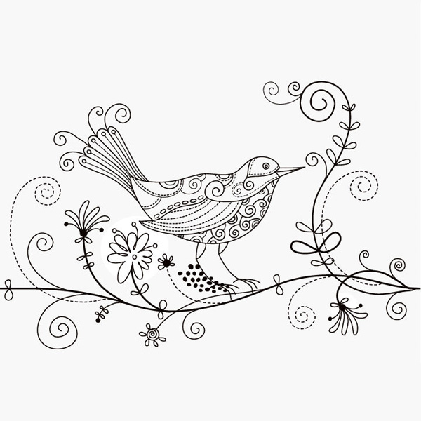 Hand Drawn Floral Art Bird Vector Illustration web vector unique ui elements stylish quality original new interface illustrator illustration high quality hi-res HD hand drawn bird hand drawn graphic fresh free download free floral art background floral art floral elements drawing download detailed design creative bird background artwork art   