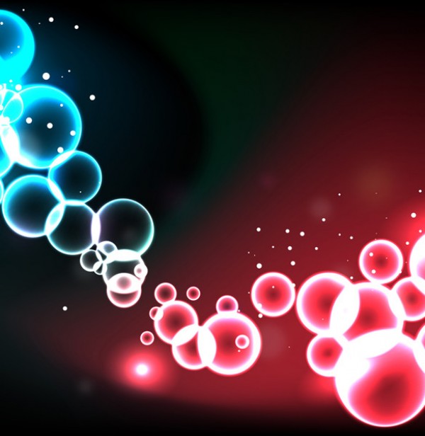 Abstract Vector Background 4483 glow colorful circles background abstract   