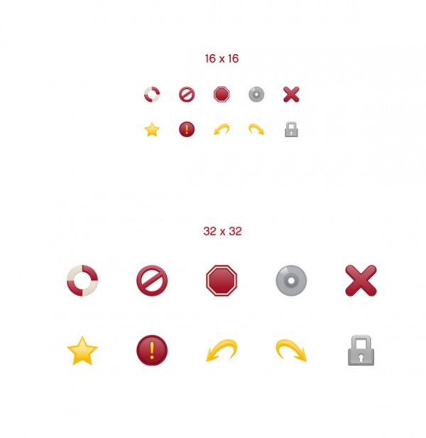 10 Sassy Red Yellow Icons Set yellow web element web vectors vector graphic vector unique ultimate UI element ui svg stop sign red quality psd png photoshop pack original no entry new modern lock JPEG illustrator illustration icons ico icns high quality GIF fresh free vectors free download free eps download design creative concept arrows ai   