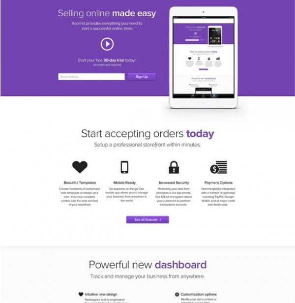 Showy Ecommerce Website Template PSD website webpage web unique ui elements ui template stylish quality psd business website psd product original online store new modern minimal interface hi-res HD fresh free download free elements ecommerce website ecommerce download detailed design creative clean business ascend   
