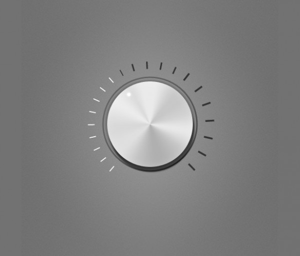 Metal Style Web UI Control Knob PSD web unique ui elements ui stylish round quality psd original new modern metal knob interface hi-res HD fresh free download free elements download detailed design creative control knob control clean   