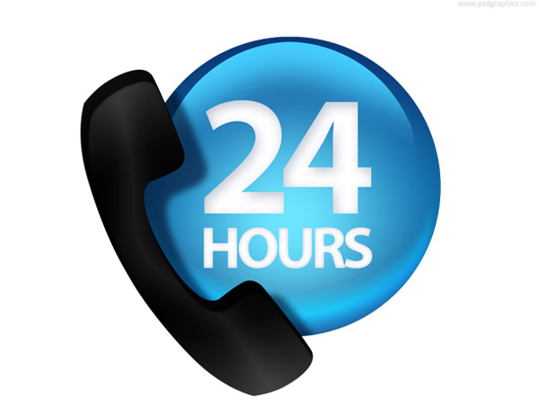 24 Hour Customer Service Icon ui elements ui phone icon icon free download free customer service icon contact icon 24 hour icon   