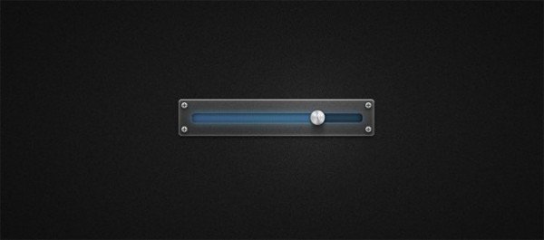 Web UI Glass Slider with Metal Plate PSD web unique ui elements ui stylish slider screws quality psd original new modern metal plate metal knob interface hi-res HD glass slider fresh free download free elements download detailed design creative clean   